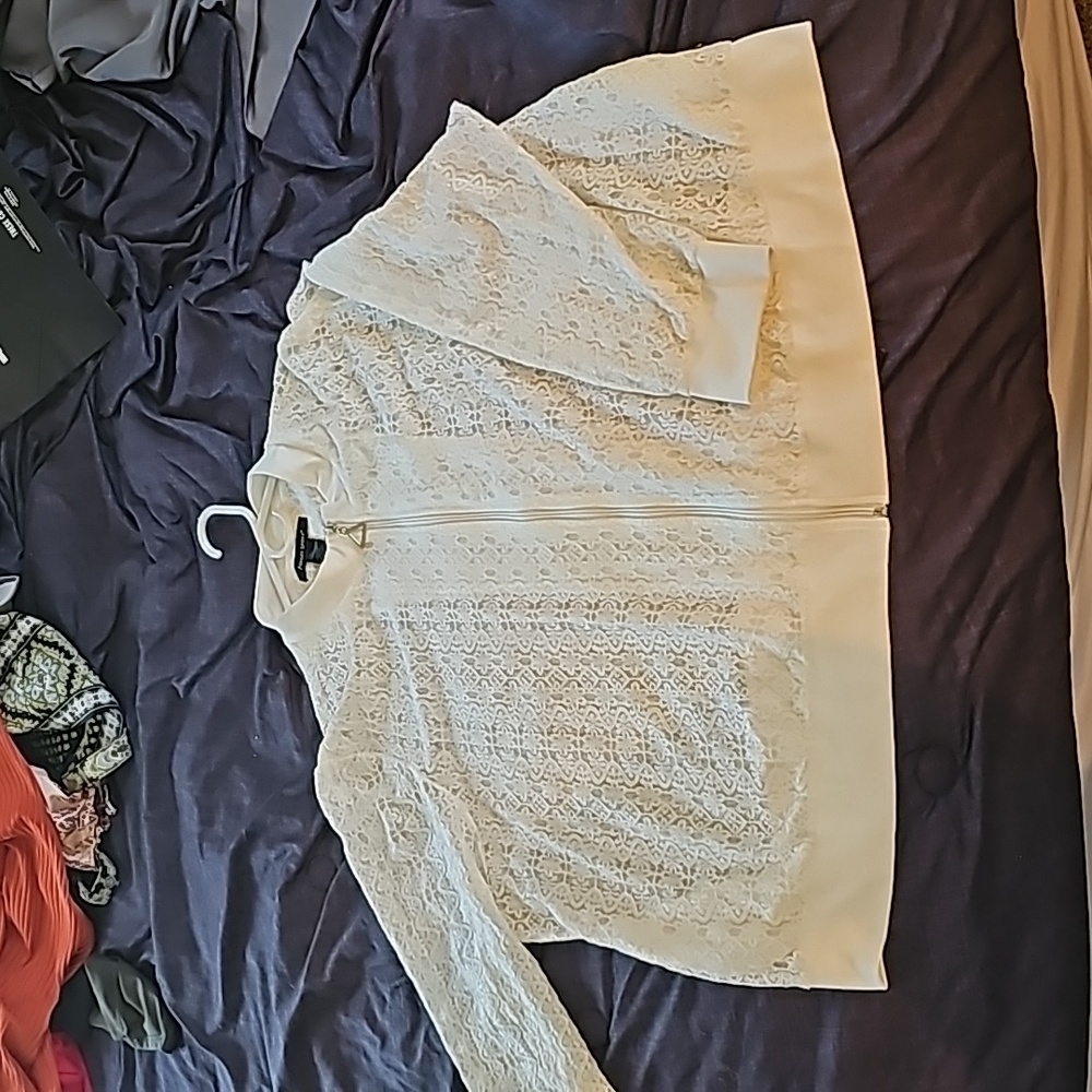 Ashley stewart lace hoodie and pants